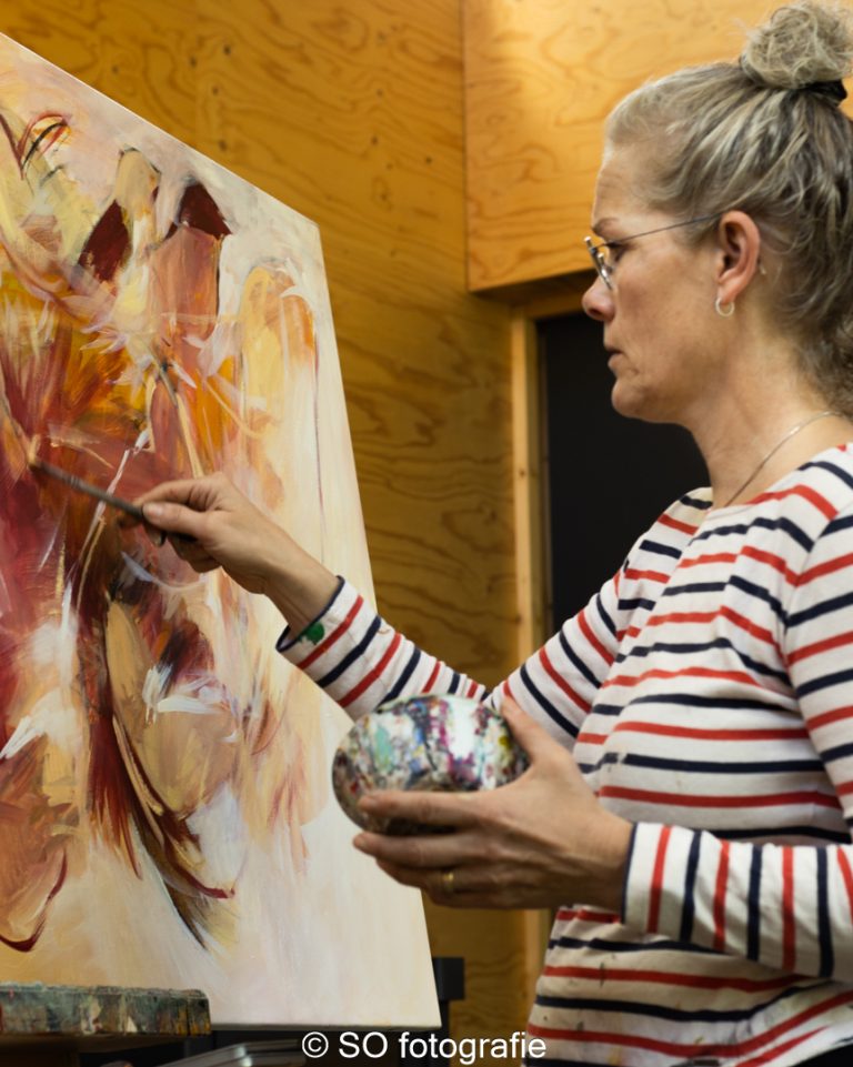 Bedrijfsfotografie kunstenares Janet Timmerije